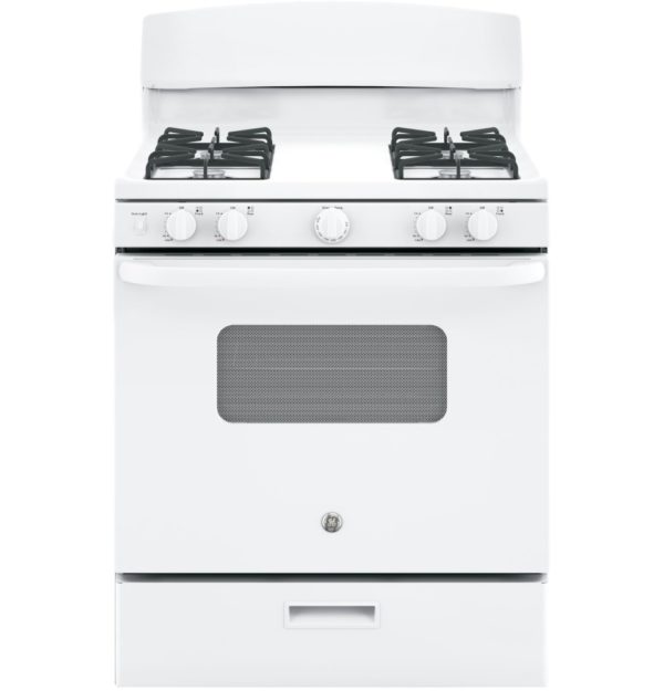 4.8 Cu. Ft. Free-Standing Standard Clean Gas Range, Broiler Drawer