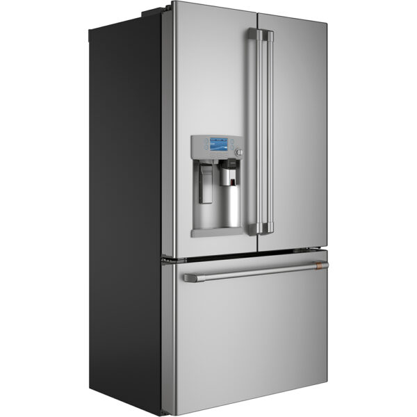 Café™ 22.2 Cu. Ft. Counter-Depth French-Door Refrigerator with Keurig® K-Cup® Brewing System Stainless Steel - Image 2