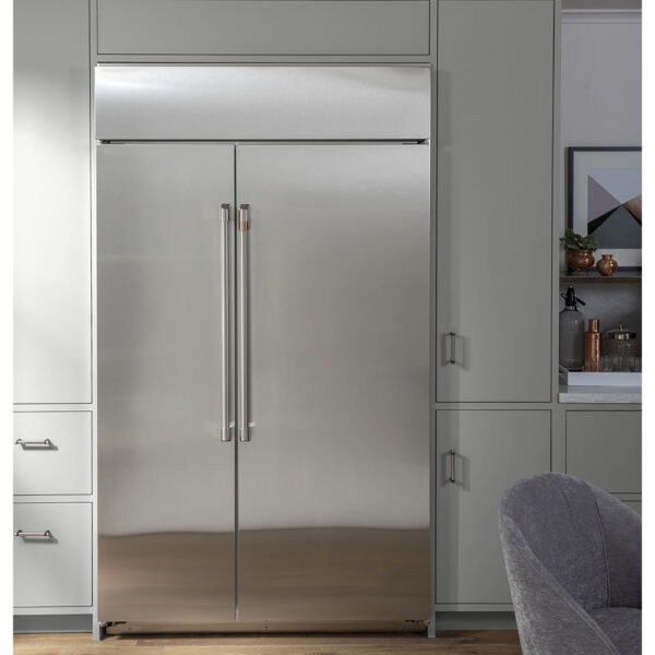 Café™ 48" Built-In Side-by-Side Refrigerator Stainless Steel - Image 5