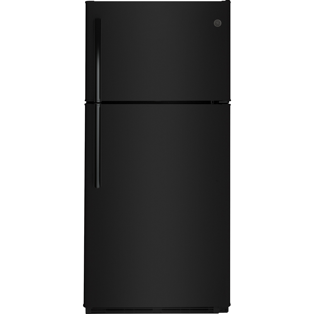 GE® Energy Star 18 Cu. Ft. Top-Freezer Refrigerator Stainless Steel ...
