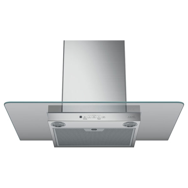 Café™ 30" Wall-Mount Glass Canopy Chimney Hood - Image 2