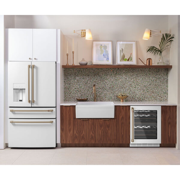 Café™ ENERGY STAR® 27.8 Cu. Ft. 4-Door French-Door Refrigerator Matte White - Image 2