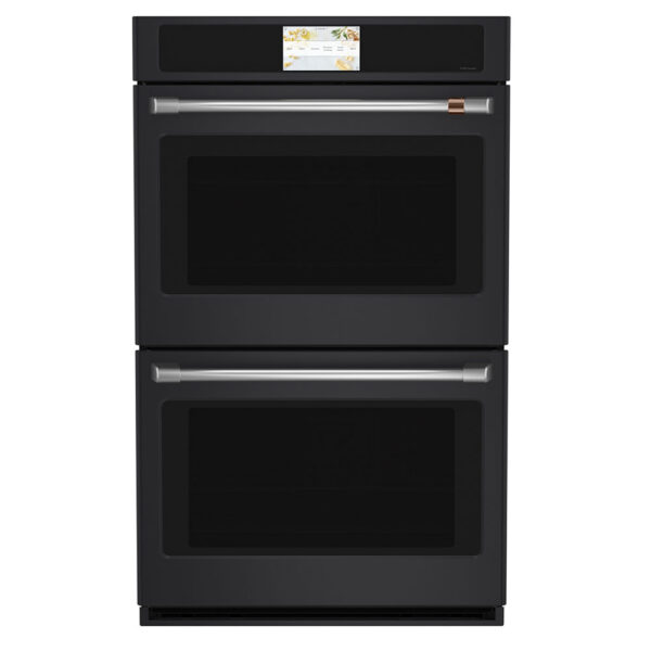 Café 30" Built-In Convection Double Wall Oven Matte Black