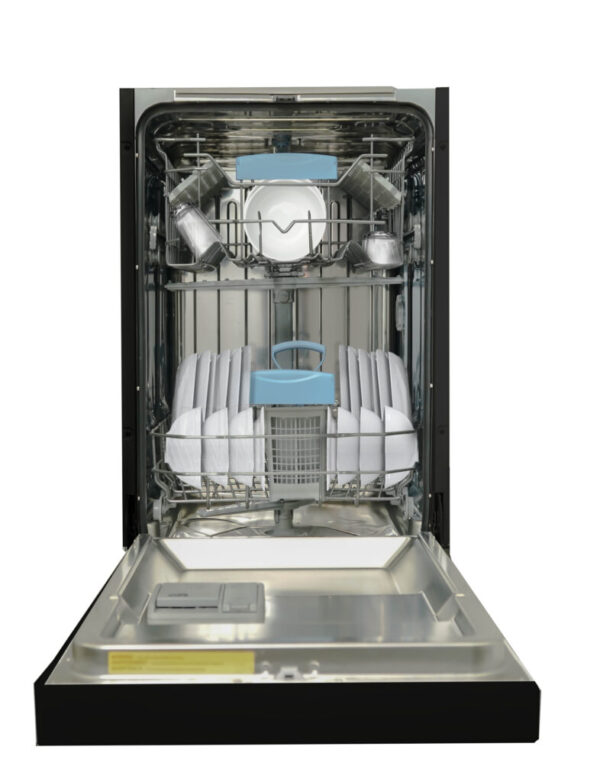 Danby 18” Built-in Dishwasher with Front Controls (Black) - Image 2