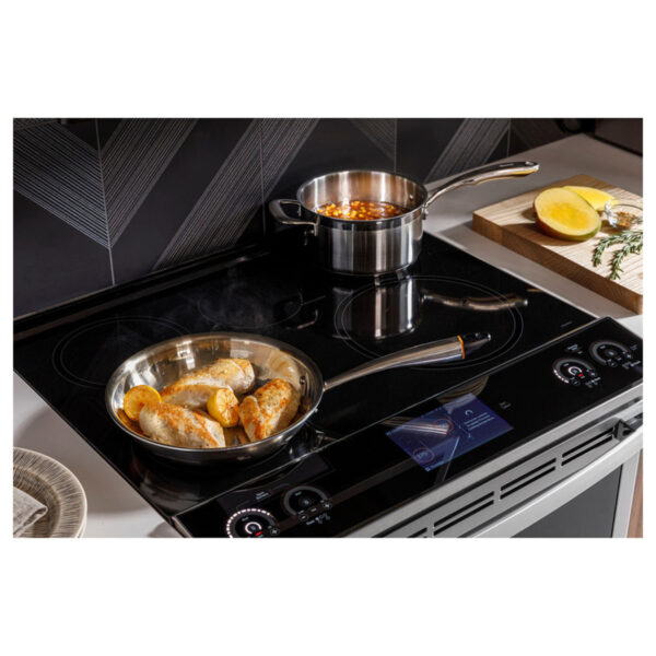 GE Profile™ 30" Smart Induction Range with In-Oven Camera Stainless Steel - Image 3