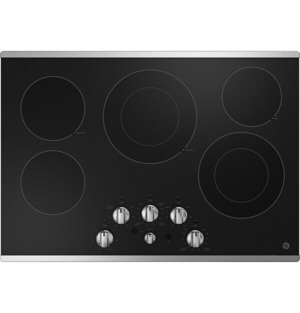 GE® 30" Built-In knob Control Electric Cooktop