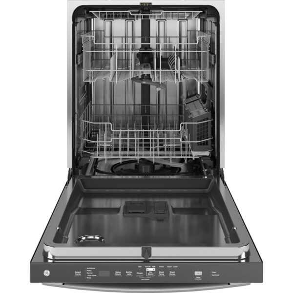 GE Top Control Stainless Steel Interior Dishwasher with Sanitize Cycle - Image 2