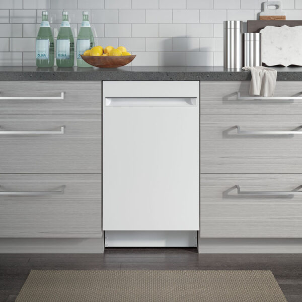 GE Profile™ 18" Built-In Dishwasher White - Image 3