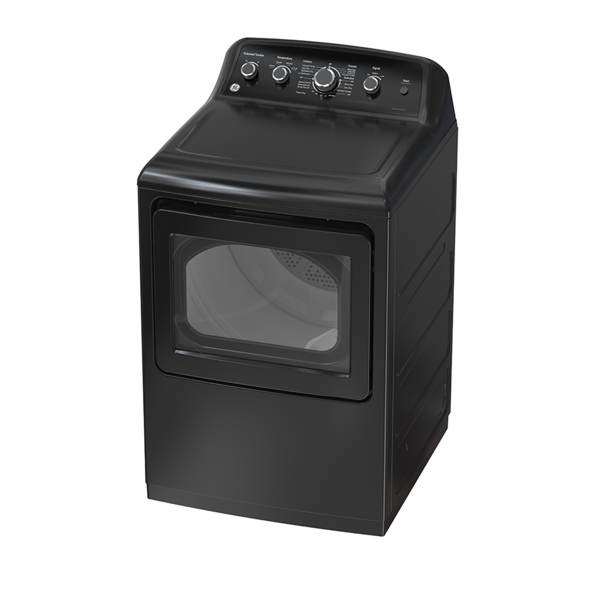 GE 7.2 cu.ft. Top Load Electric Dryer with SaniFresh Cycle Diamond Grey - GTD49EBMRDG - Image 3