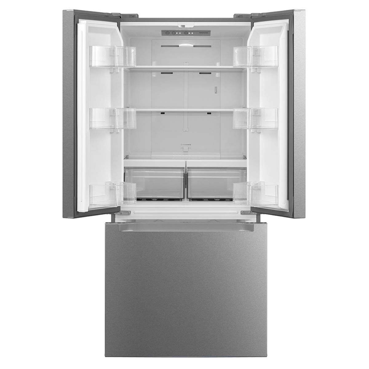 Moffat 30" French Door Bottom Mount Refrigerator 18.4 cu. ft. Stainless Steel - MNE18DYTNFS - Image 3