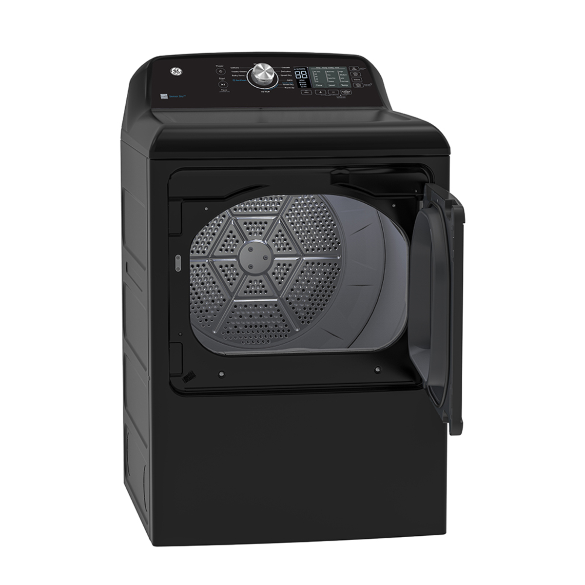 GE 7.4 cu.ft. Top Load Electric Dryer with SaniFresh Cycle Diamond Grey - GTD68EBMRDG - Image 3