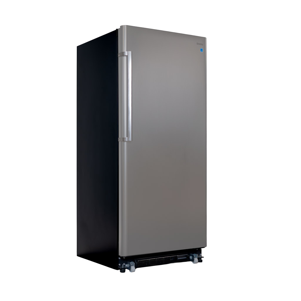 Danby Designer 16.7 cu. ft. Upright Freezer in Stainless Steel Look