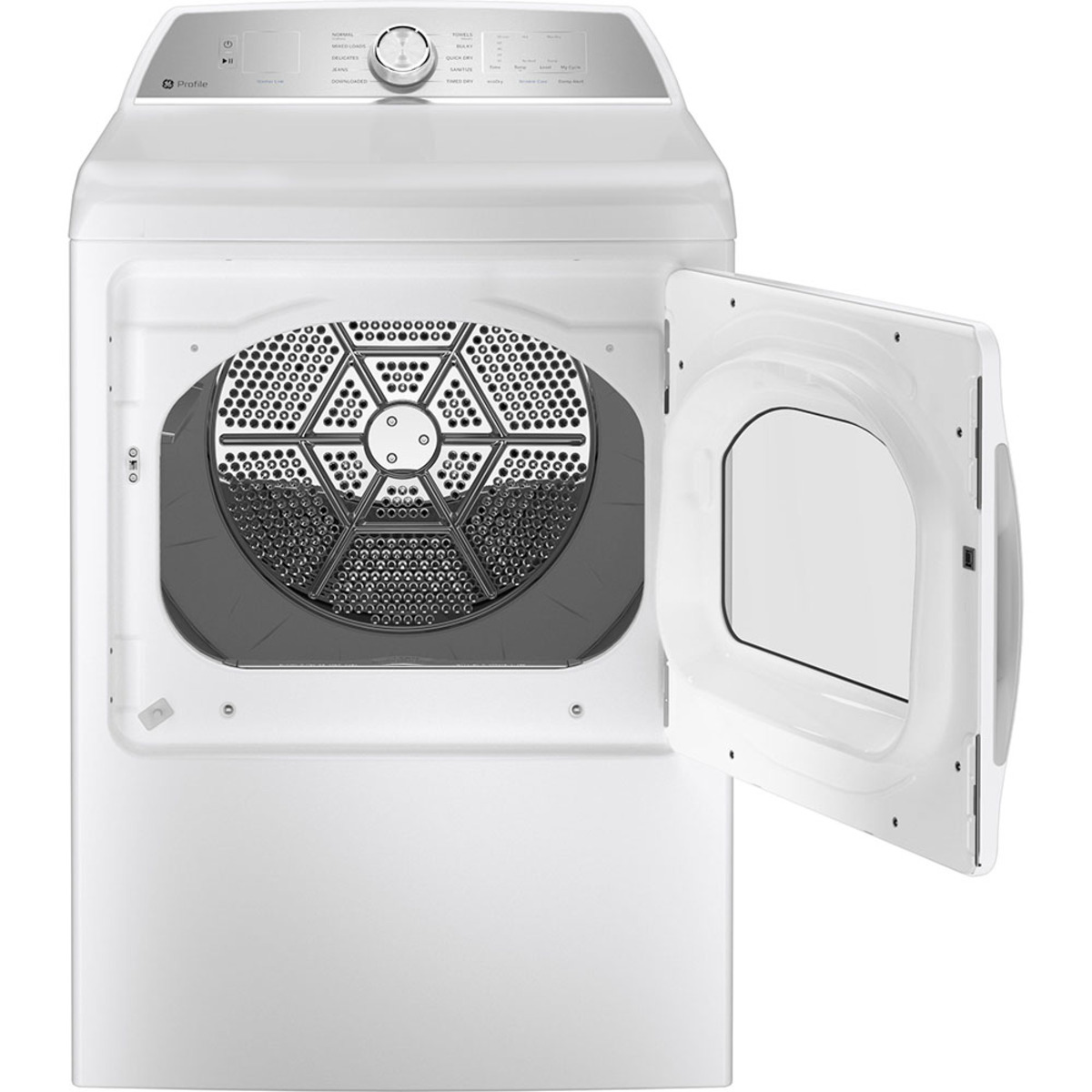GE Profile 7.4 Cu Ft Gas Dryer White - PTD60GBSRWS - Image 3