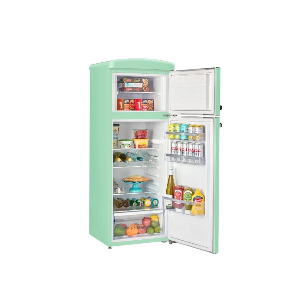 Classic Retro 7.5 cu ft Top Mount Refrigerator - Image 5