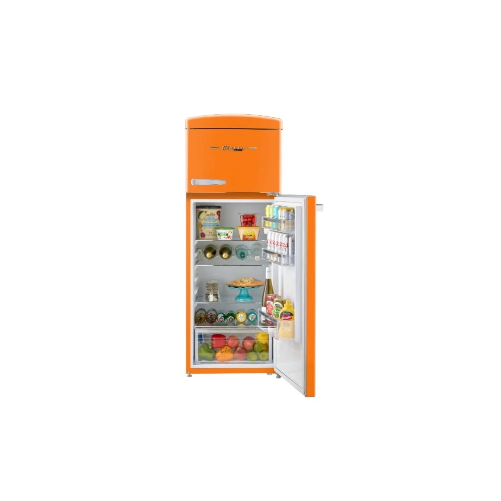 Classic Retro 7.5 cu ft Top Mount Refrigerator - Image 3