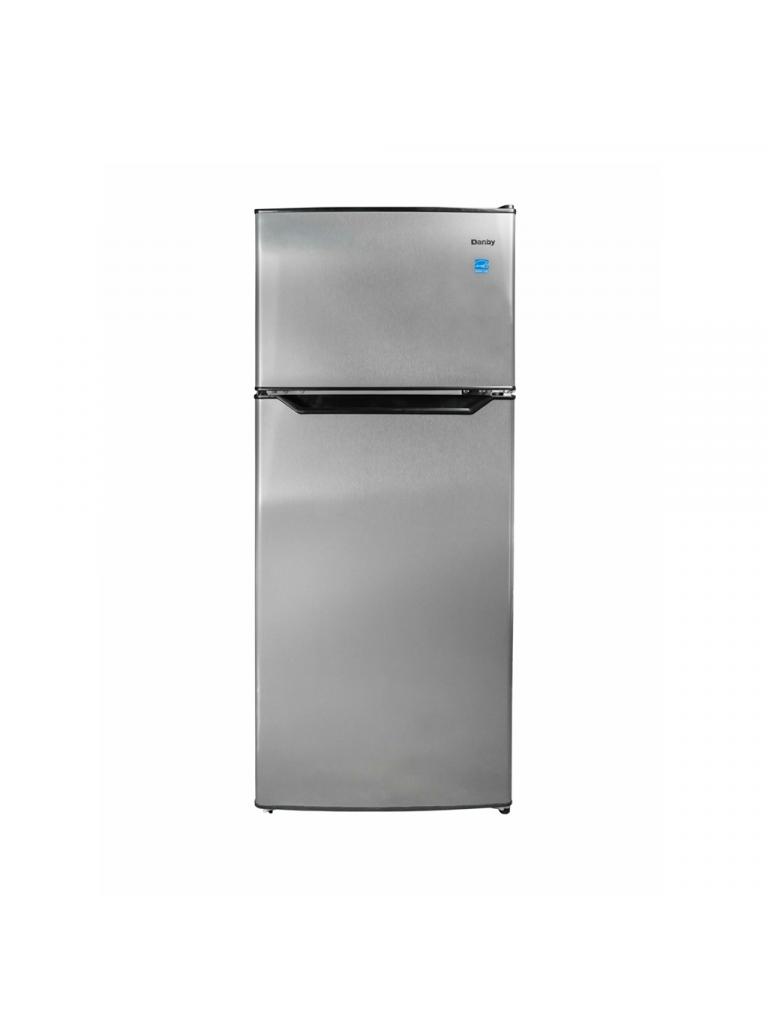 Danby 4.5 cu. ft. 2 Door Compact Fridge in Stainless Steel Look – DCR045B1SLDB