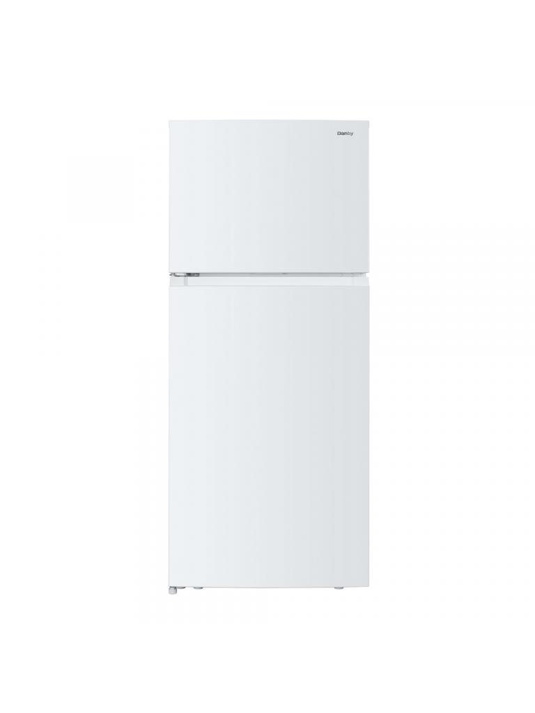 27-Inch 18 cu. ft. Refrigerator Top Freezer Frost-Free Left-Hand Door – DFF176B1WDBL
